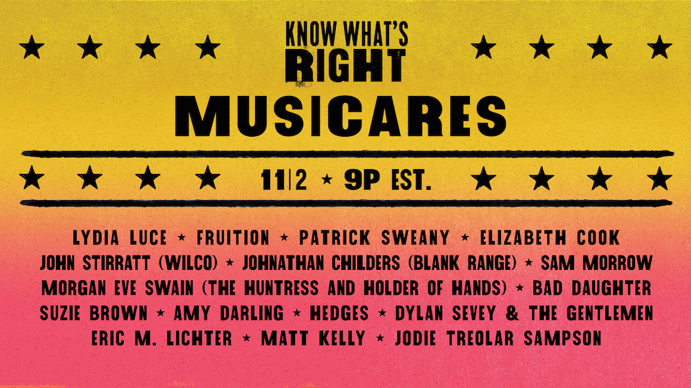Know What's Right: Lydia Luce, Fruition, Patrick Sweany and more!